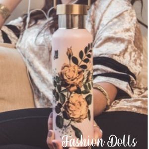 Whimsical Rose Bud Stainless Steel 💧Bottle New